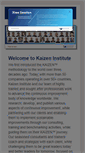 Mobile Screenshot of in.kaizen.com