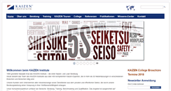Desktop Screenshot of de.kaizen.com