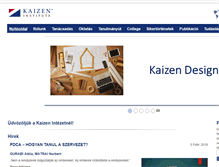 Tablet Screenshot of hu.kaizen.com