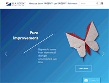 Tablet Screenshot of nz.kaizen.com