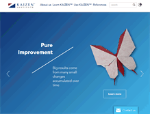 Tablet Screenshot of nl.kaizen.com