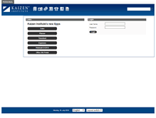 Tablet Screenshot of kim.kaizen.com